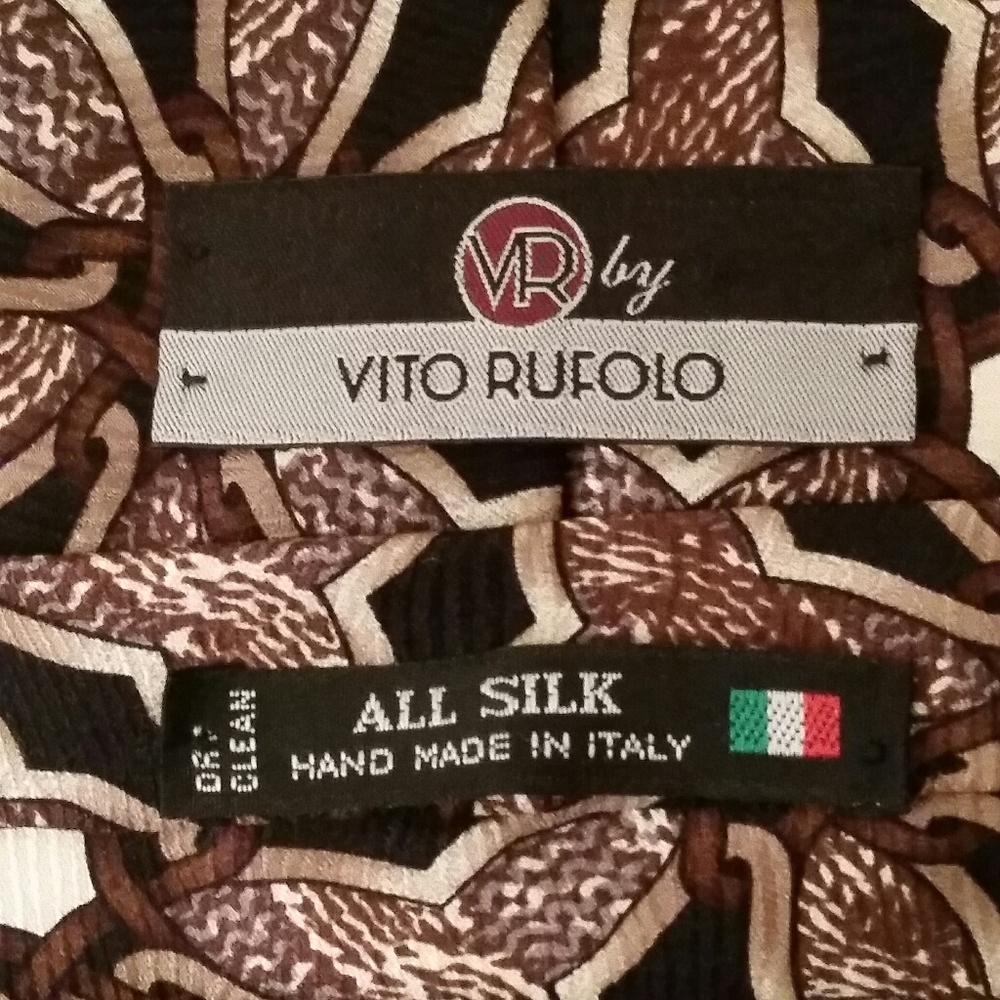 Vito Rufolo silk tie - Picture 4 of 4